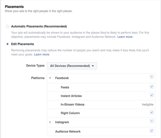 How to launch ad campaign on Facebook