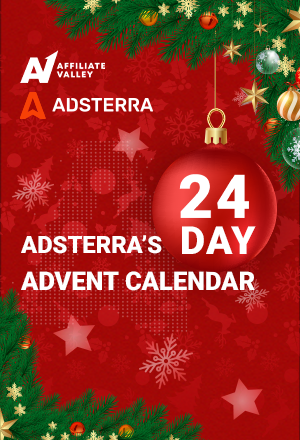 Celebrate a Magical Christmas with Adsterra’s 24-day Advent Calendar