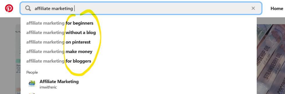 Affiliate Marketing on Pinterest