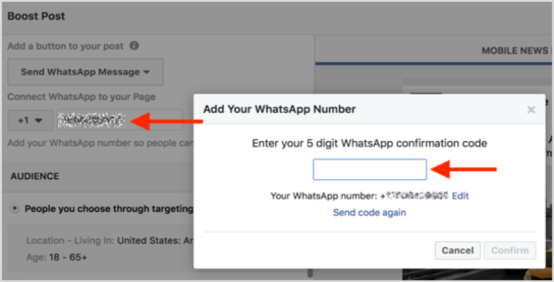 Alternative ways to work with Facebook Ads: WhatsApp and Messenger