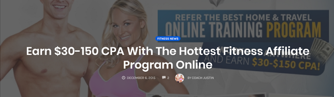 Top Fitness Affiliate Programs in 2019