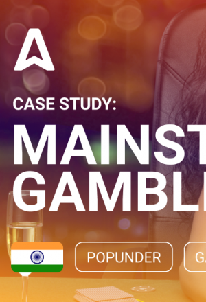Case Study: 130% ROI on Gambling from Popunder