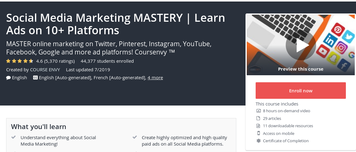 Top Affiliate Marketing Courses 2020