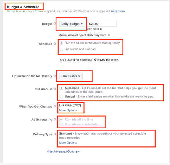 How to launch ad campaign on Facebook