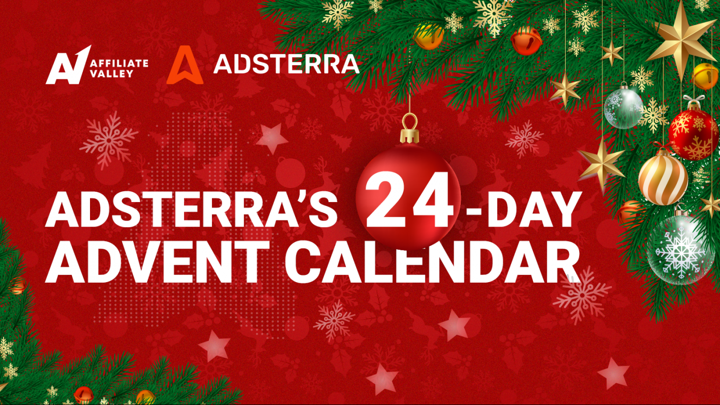 Celebrate a Magical Christmas with Adsterra’s 24-day Advent Calendar