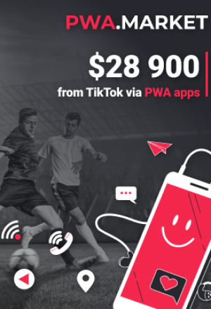 Case study – $28 900 on TikTok through PWA apps