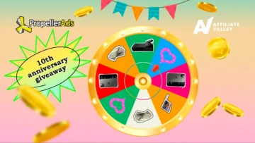 PropellerAds presents the biggest giveaway in its 10-year history