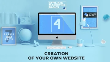 Affiliate Marketing Basics: Day 4 – New Website Creation