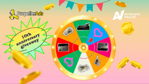 PropellerAds presents the biggest giveaway in its 10-year history