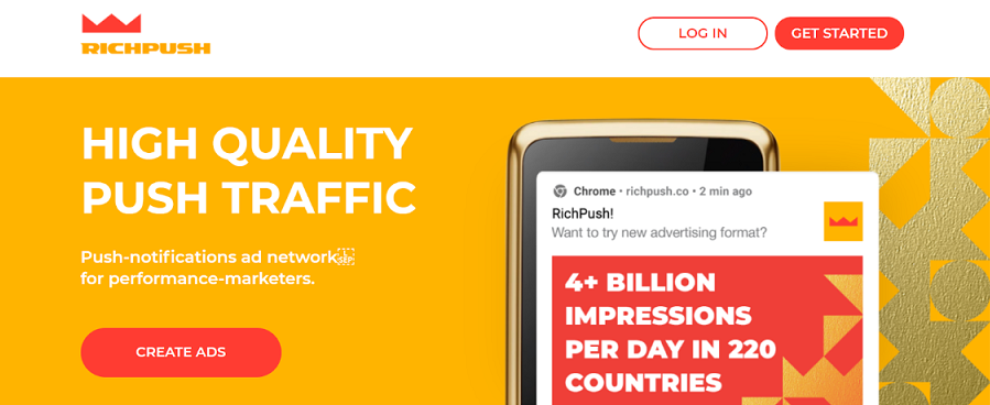High-quality Push Traffic High-quality Push Traffic