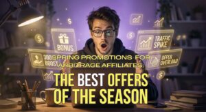 Spring promotions for arbitrage affiliates: the best offers of the season