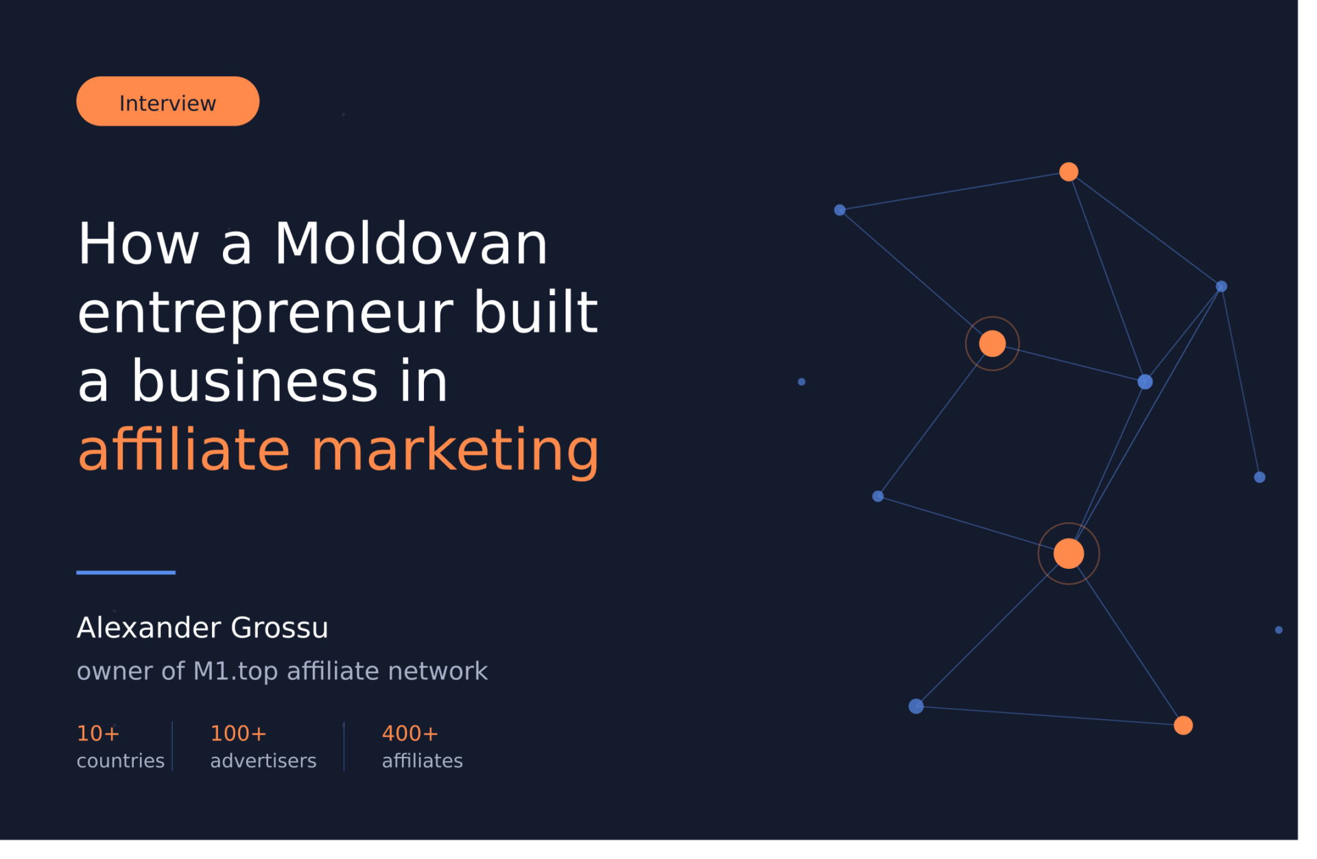 How Affiliate Marketing Is Changing in Europe – Insights from M1.top Owner Alexander Grossu