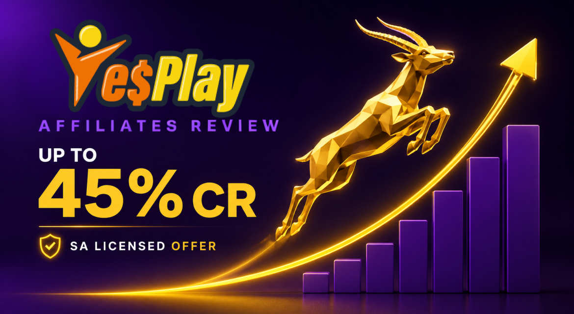 YesPlay Affiliates Review: In-House SA Offer, Local License, and Up to 45% Conversion