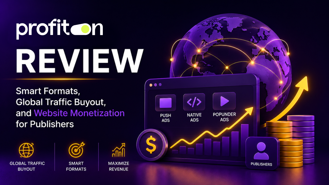 ProfitOn Review: Smart Ad Formats, Global Traffic, and Publisher-Friendly Monetization