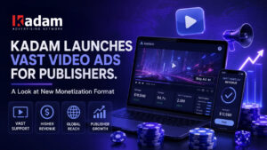 Kadam Launches VAST Video Ads for Publishers. A Look at New Monetization Format