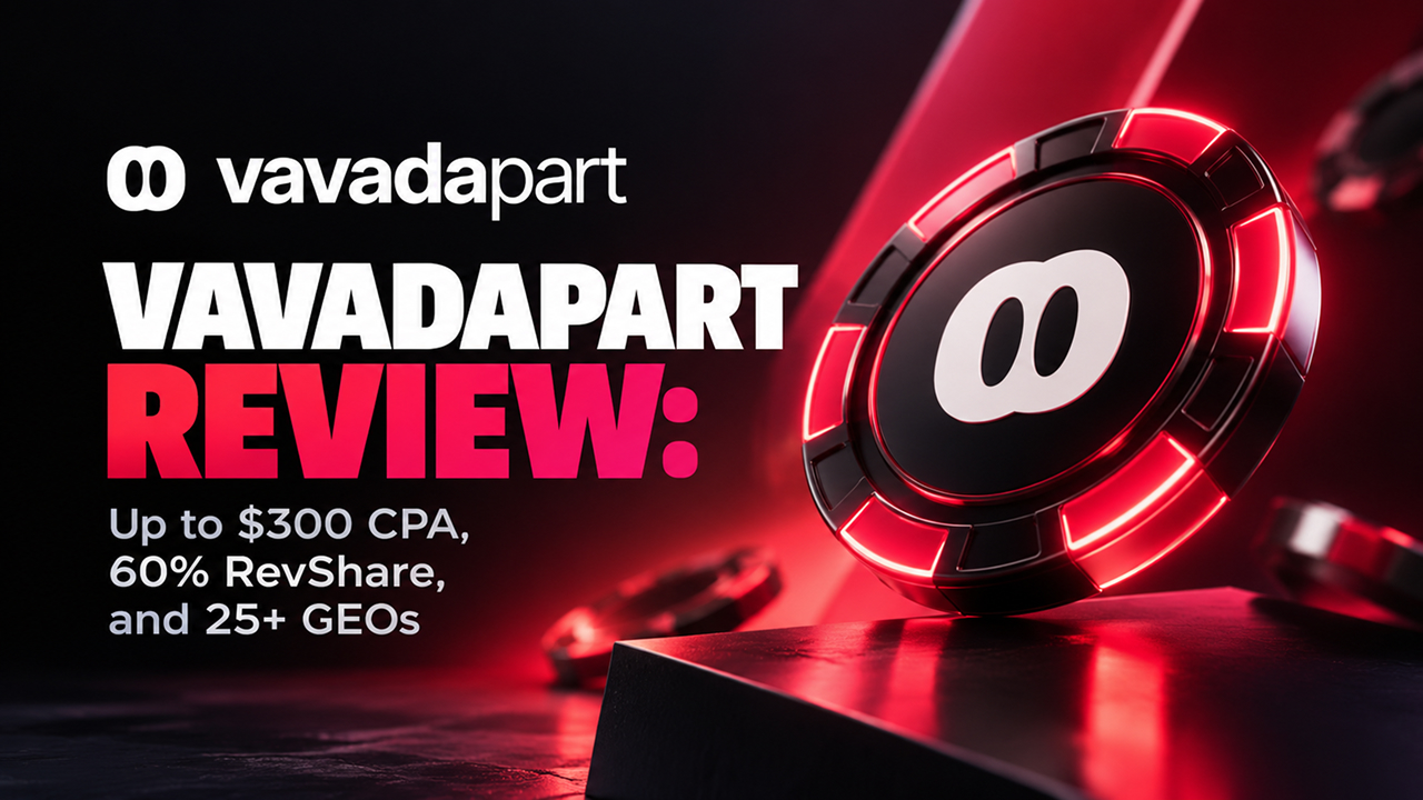VavadaPart Review: Up to $300 CPA, 60% RevShare, and 25+ GEOs